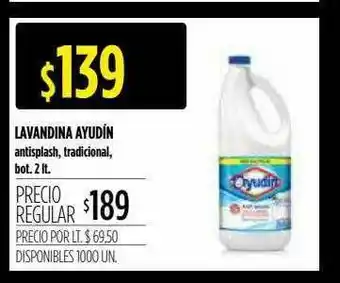 Supermercados Vea Lavandina Ayudín Antisplash Tradicional oferta