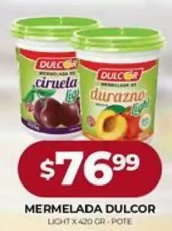 Supermercados Tadicor Mermelada Dulcor oferta