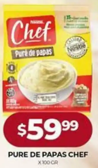 Supermercados Tadicor Pure de Papas Chef x 100 Cr oferta