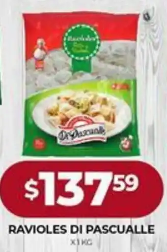 Supermercados Tadicor Ravioles Di Pascualle x 1 Kg oferta