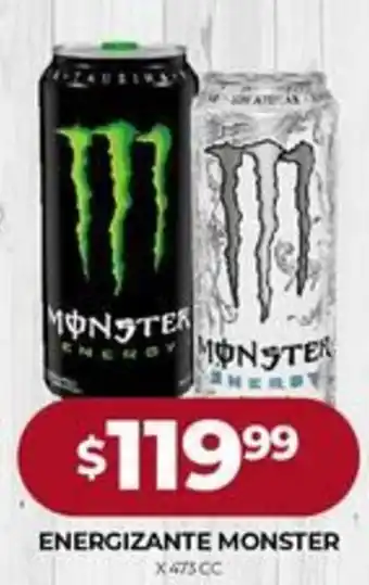 Supermercados Tadicor Energizante Monster oferta