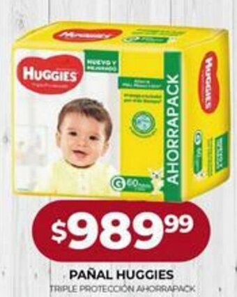 Supermercados Tadicor Pañal Huggies oferta
