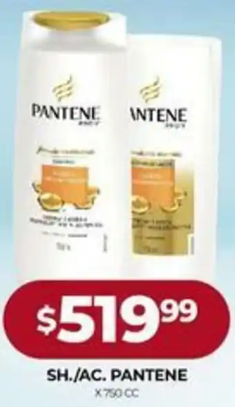 Supermercados Tadicor Sh./Ac. Pantene x 750 CC oferta