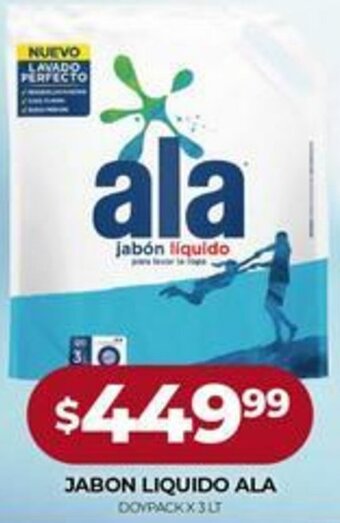 Supermercados Tadicor Jabon Liquido Ala oferta