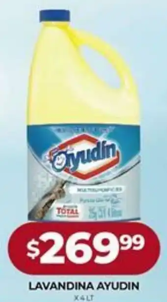 Supermercados Tadicor Lavandina Ayudin x 4 Lt oferta