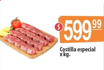 Autoservicio Capo Costilla especial x kg. oferta