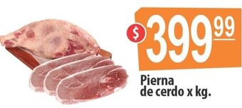 Autoservicio Capo Pierna de cerdo x kg. oferta