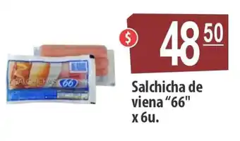 Autoservicio Capo Salchicha de vieba "66" x 6u. oferta