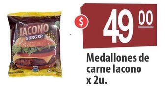 Autoservicio Capo Medallones de carne lacono x 2u. oferta