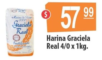 Autoservicio Capo Harina Graciela Real 4/0 x 1kg. oferta