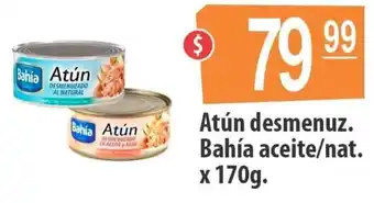 Autoservicio Capo Atún desmenuz. Bahía aceite/nat. x 170 g. oferta