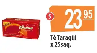 Té Taragüi x 25saq.