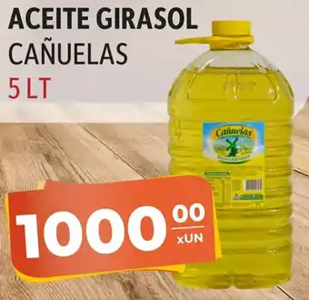 El Milagro Mayorista Aceite Girasol Cañuelas 5 Lt oferta
