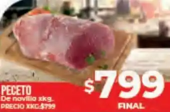 Supermayorista Vital Peceto de Novillia x kg. oferta