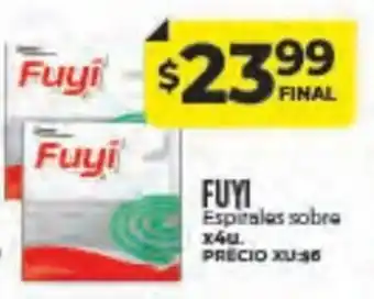 Supermayorista Vital Fuyi Espiraales sobre x4u. oferta