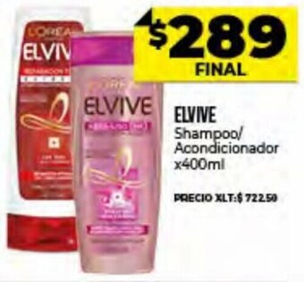 Supermayorista Vital Elvive Shampoo/Acondicionador x 400 ml oferta