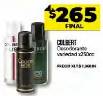 Supermayorista Vital Colbert Desodorante variedad x250 cc oferta