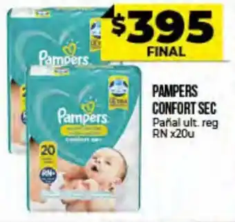 Supermayorista Vital Pampers Confort Sec RN x20u oferta