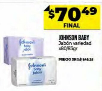Supermayorista Vital Johnson Baby oferta