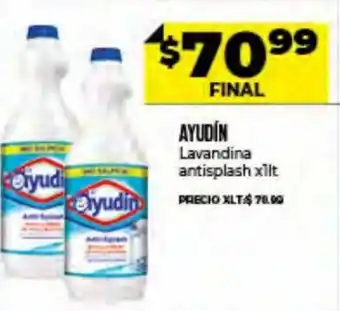 Supermayorista Vital Ayudín Lavandina Antisplash x 1 lt. oferta