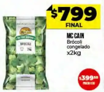Supermayorista Vital Mc Cain Brócoli Congelado x2 kg oferta