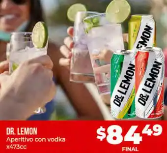 Supermayorista Vital Dr. Lemon Aperitivo con vodka x 473 cc oferta