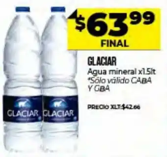 Supermayorista Vital Glaciar Agua Mineral x 1.5 lt. oferta