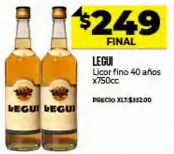 Supermayorista Vital Legui Licor Fino 40 Años x 750 cc oferta