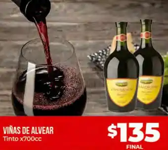 Supermayorista Vital Viñas De Alvear Tinto x 700 cc oferta
