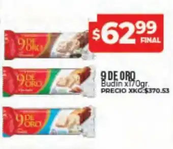 Supermayorista Vital 9 De Oro Budin x 170 gr. oferta