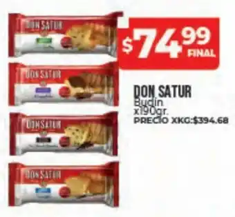Supermayorista Vital Don Satur Budin x 190 gr oferta