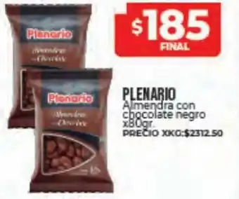 Supermayorista Vital Plenario Almendra con Chocolate Negro x 80 gr. oferta