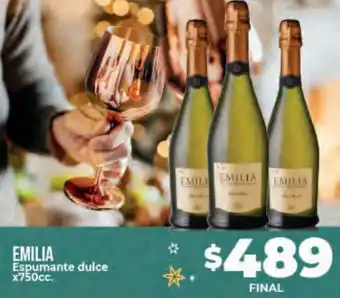 Supermayorista Vital Emilia Espumante Dulce x 750 cc oferta