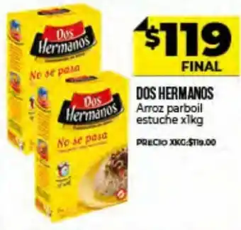 Supermayorista Vital Dos Hermanos Arroz Parboil Estuche x 1 kg oferta