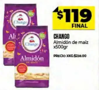 Chango Almidón de maiz x 500 gr