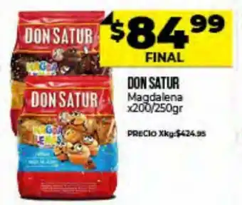 Supermayorista Vital Don Satur Magdalena x 200/250 gr oferta