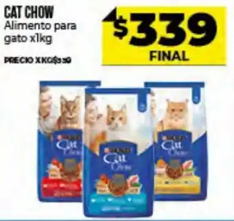 Supermayorista Vital Cat Chow Alimento para gato x 1 kg oferta