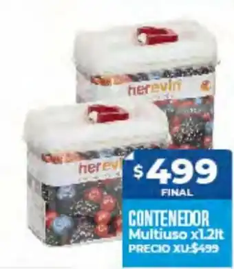 Supermayorista Vital Contenedor Multiuso x 1.2 lt oferta