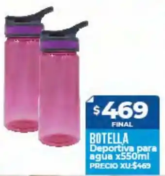 Supermayorista Vital Botella Deportiva Para Agua x 550 ml oferta
