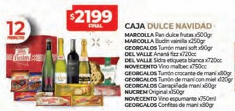 Supermayorista Vital Caja Dulce Navidad oferta