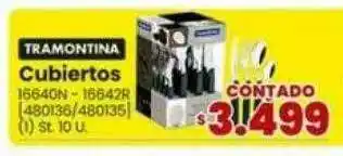 Trabuco Hogar Cubiertos Tramontina oferta
