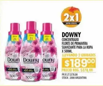 Pigmento Downy Concentrado Flores De Primavera Suavizante Para La Ropa oferta