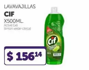 La Gallega Supermercados Lavavajillas Cif 500ml oferta
