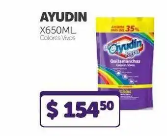 La Gallega Supermercados Ayudin Colores Vivos x 650ml oferta
