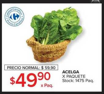 Carrefour Market Acelga oferta