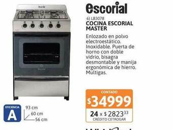 Cetrogar Cocina Escorial Master oferta