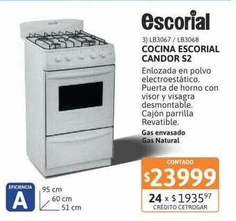 Cetrogar Cocina Escorial Candor S2 oferta