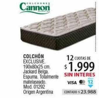 Authogar Colchón Cannon oferta