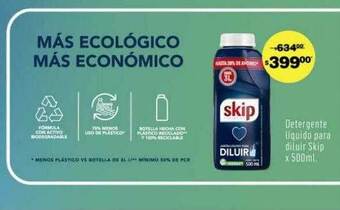 Atomo Conviene Detergente Líquido Para Diluir Skip oferta