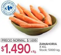 Carrefour ZANAHORIA oferta